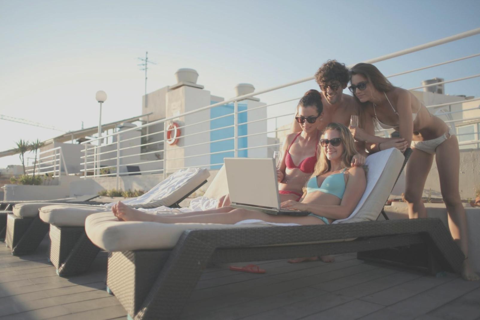 Final stage of 3D animation project showing completed visual effects and rendering process